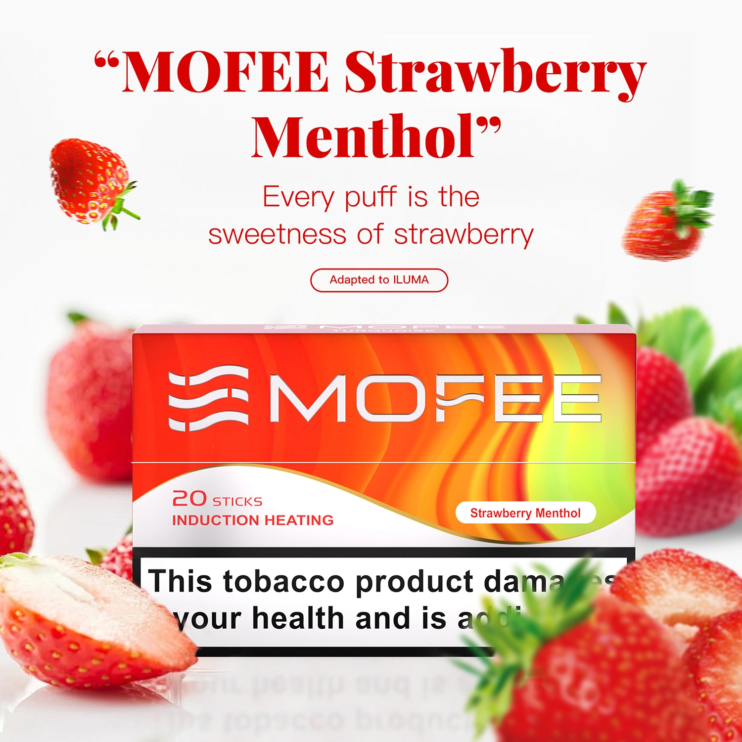 MOFEE heatsticks for IQOS iluma device perfectly compatible