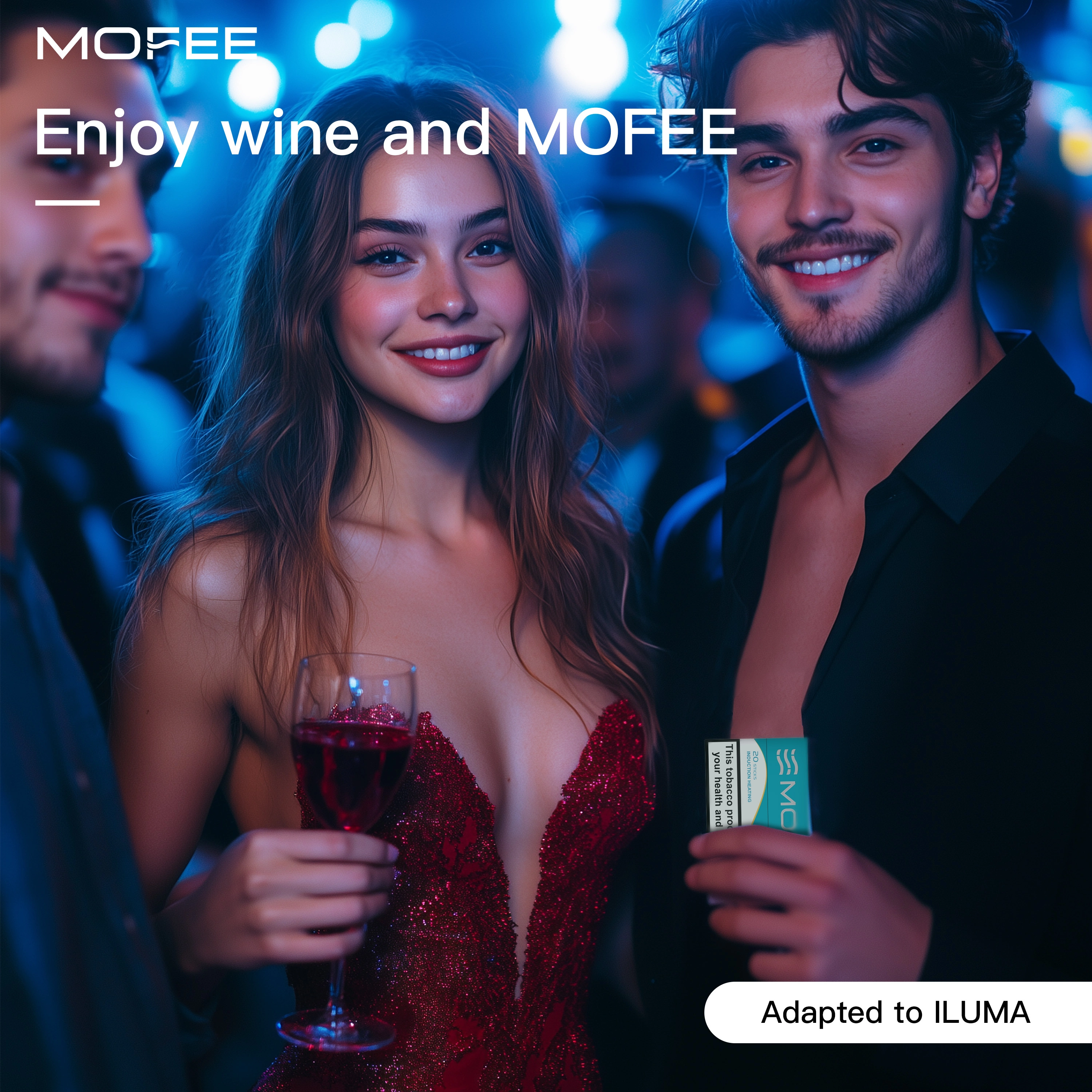 MOFEE heatsticks for IQOS iluma device perfectly compatible