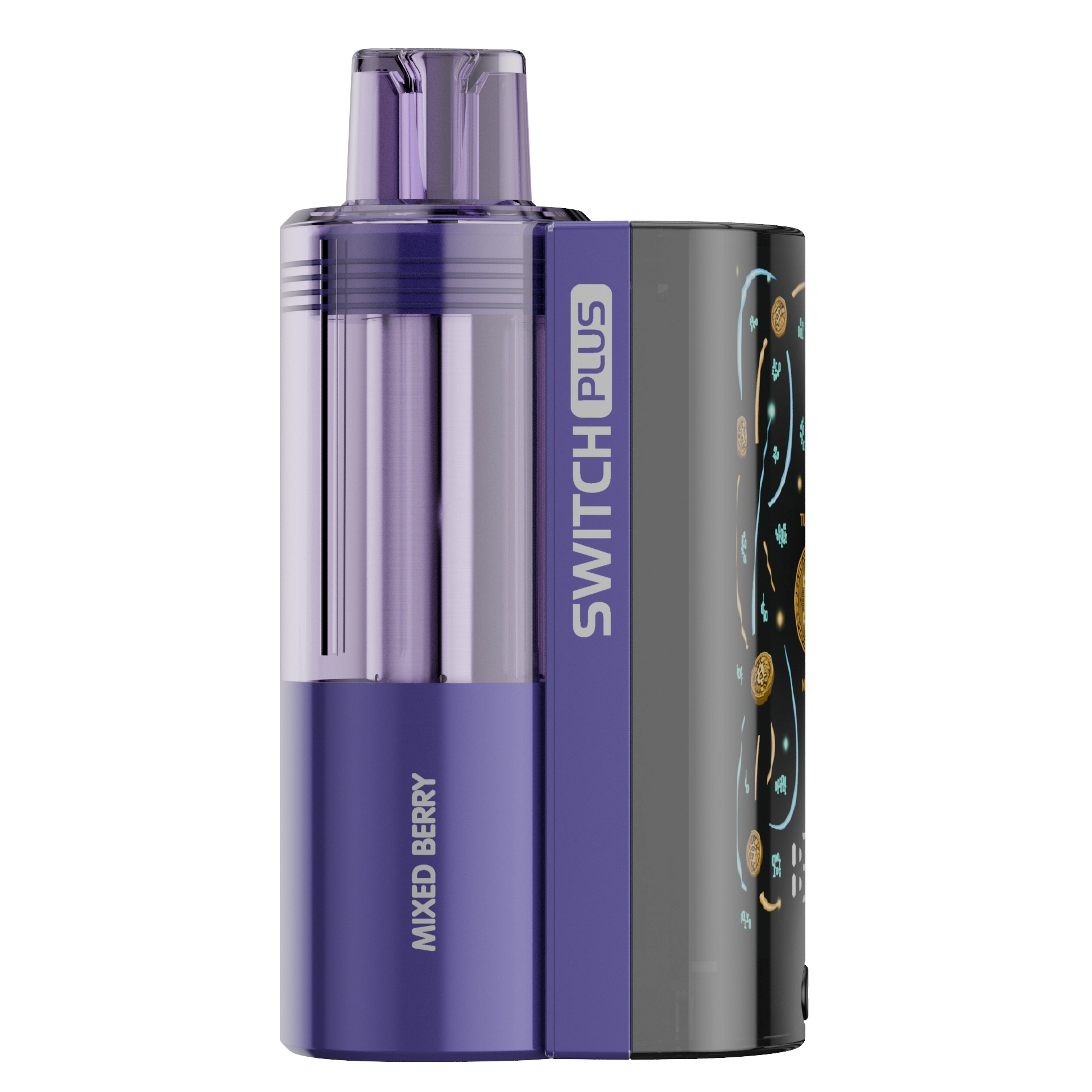 vapeMons Switch Plus – 30,000 Puffs, 5% Nicotine, Dual Mesh Coil, Rechargeable, Replaceable Battery
